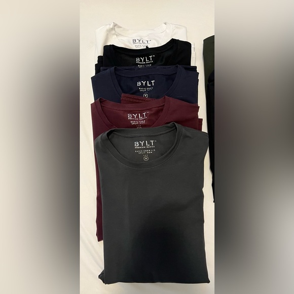 NWOT BYLT Basic LUX Tee Shirts Bundle Size M - Picture 6 of 7